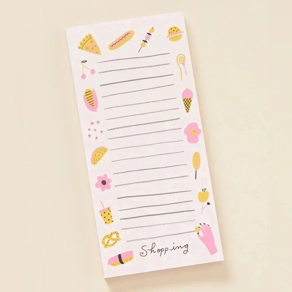NEW Anthropologie home Carolyn Suzuki Notepad stationary aesthetic to do list
